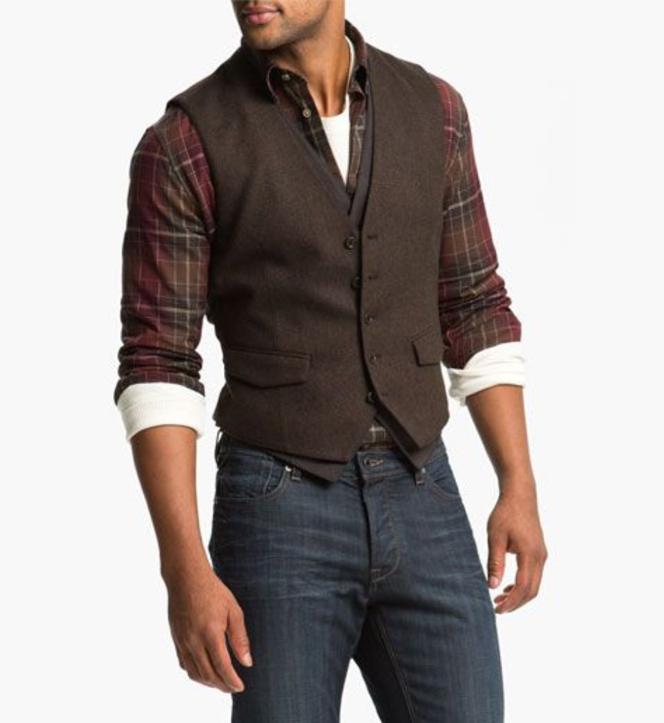 Mens denim shirt